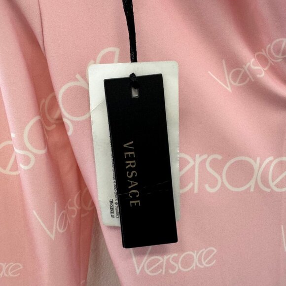 Versace Monogram Long Sleeve Dress - Picture 4 of 4
